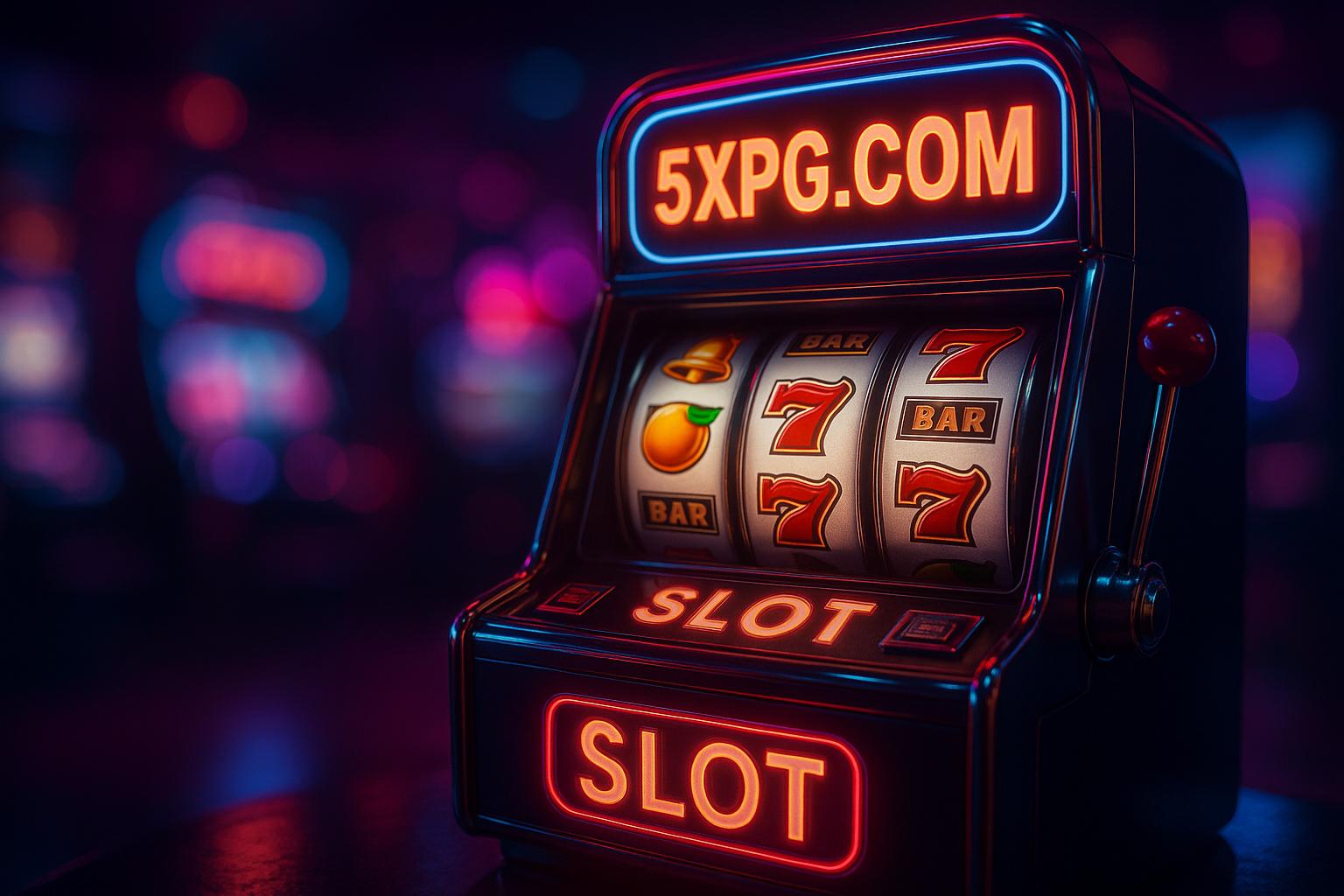 Explore o mundo das slot machines no 5XPG.COM Casino
